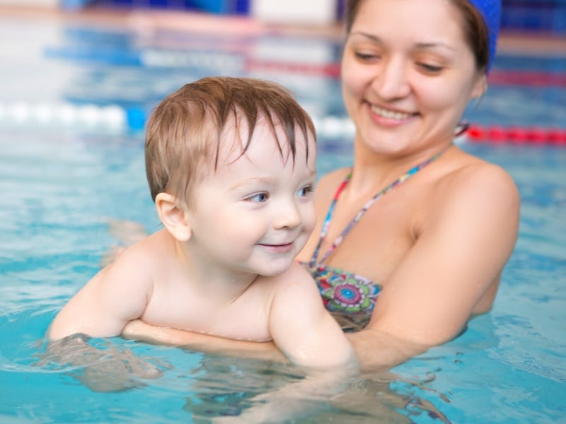 Baby & Me Level 3 Swim Classes - Boys & Girls | Ages 6 - 24 Months