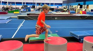 Ninja Boy Jumping